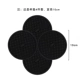 Cup Cup Cup coaster Creative Set Round Cách nhiệt Silicone Mat placemat Chống trượt Bát bát Home Bar - Tách bình giữ nhiệt cho bé