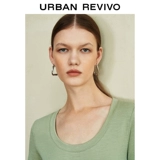 UR Летнее платье, изысканный стиль, на шнурках