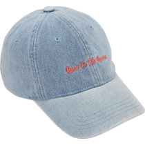 URBAN REVIVO2024 winter new womens contrasting color embroidered letter baseball cap UAYA40084