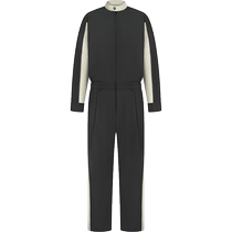 UR2024 new winter mens trendy and cool color-blocked zipper ultra-loose pleated jumpsuit UMV640081