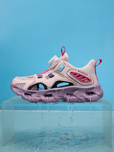 Babudou Kidsren's River-Tracing Shoes, Outdoor Sports Sandals, Girls' Summer New Style Water-Wading Slip-On Beach Shoes — 2