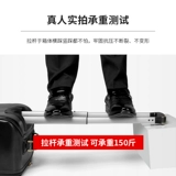 Кожаный универсальный чемодан, из натуральной кожи