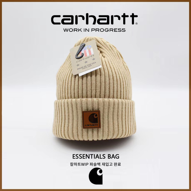 Carhartt Carhart Tide Knitting Hat Woman Leisure Warm Cold Hat Men Outdoor Ski Couple Hat