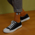 Square houlest thiết kế ban đầu thêu hoang dã đơn giản cotton hipster thể thao đôi vớ tất cao cổ nam Vớ thể thao