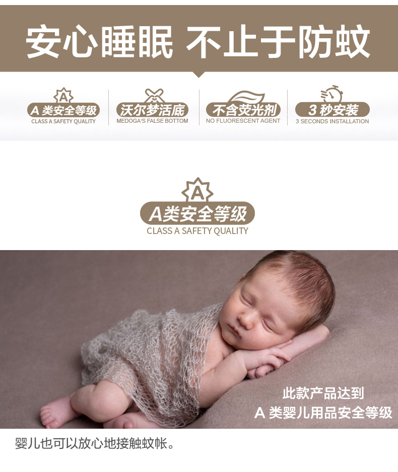 Ins cài đặt miễn phí lưới chống muỗi yurt 1,8m giường đôi mã hóa có thể gập lại dày lên 1,5 m ký túc xá sinh viên - Lưới chống muỗi màn ngủ thông minh