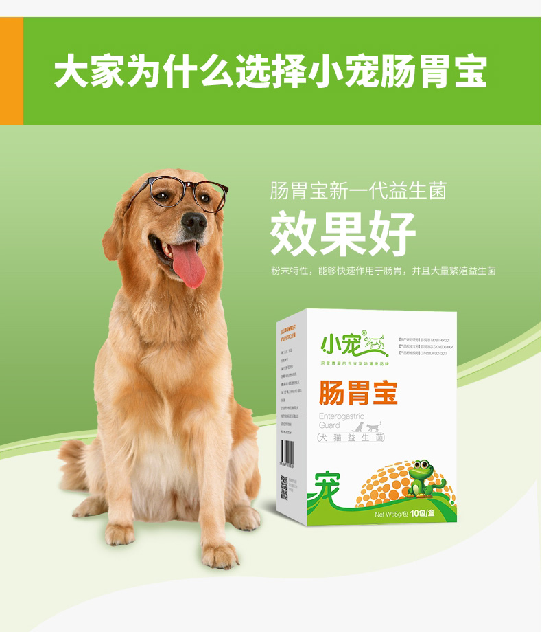 Thú cưng nhỏ tiêu hóa men tiêu hóa men vi sinh 10 bao bì điều hòa viêm dạ dày ruột tiêu chảy tiêu chảy sản phẩm vật nuôi mèo sữa bột cho mèo