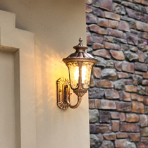 European-style wall lamp Outdoor outdoor lamps aisle corridor balcony waterproof garden gate lamp outdoor waterproof wall lamp