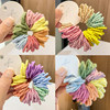300 Pieces of Canned Children's Hair Ties That Do Not Damage Hair, Small Size for Tying Small Ponytails, Thumb-Sized Hair Bands, Hair Accessories for Girls