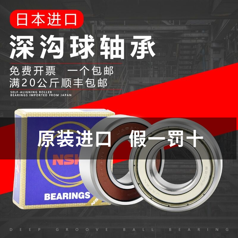 NSK imported bearing 6214 6215 6216 6217 6218 6219 6220ZZ DDU motor high speed