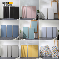 Macaron tile bathroom Nordic pink ins wind net red model Bedroom balcony Kitchen wall tile small fresh