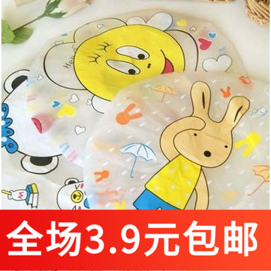 O203 MOE is a lovely cartoon bathing woman shower cap Japanese waterproof shower cap shampoo cap