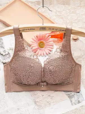 (Clearance price) Bra gathers small breasts sexy thin 1cm collection of collars without steel ring anti-sagging underwear