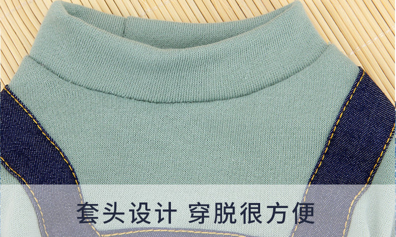 Chó mới mùa xuân và mùa thu mùa thu quần áo chó Teddy VIP thú cưng bốn chân quần áo chó nhỏ chó cung cấp quần áo chó con - Quần áo & phụ kiện thú cưng áo chó pug