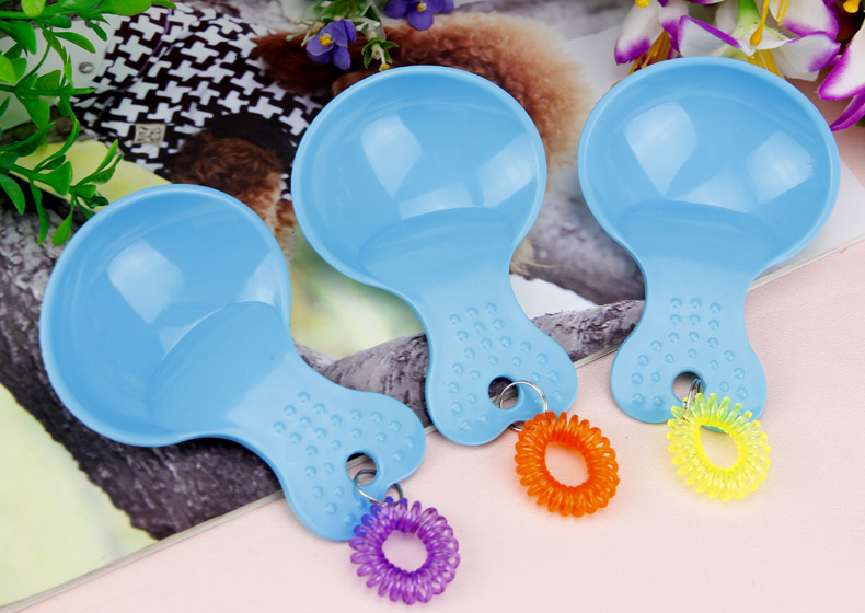 Pet sữa bột muỗng thức ăn cho chó muỗng thức ăn cho chó xẻng Pet cung cấp thức ăn cho mèo xẻng đo đạo cụ trang sức muỗng - Cat / Dog hàng ngày Neccessities 	bát đựng thức ăn cho mèo