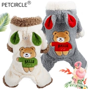 Pet quần áo chó quần áo Teddy chó nhỏ mùa thu mèo quần áo thú cưng quần áo gấu thay đổi lớn trang phục - Quần áo & phụ kiện thú cưng