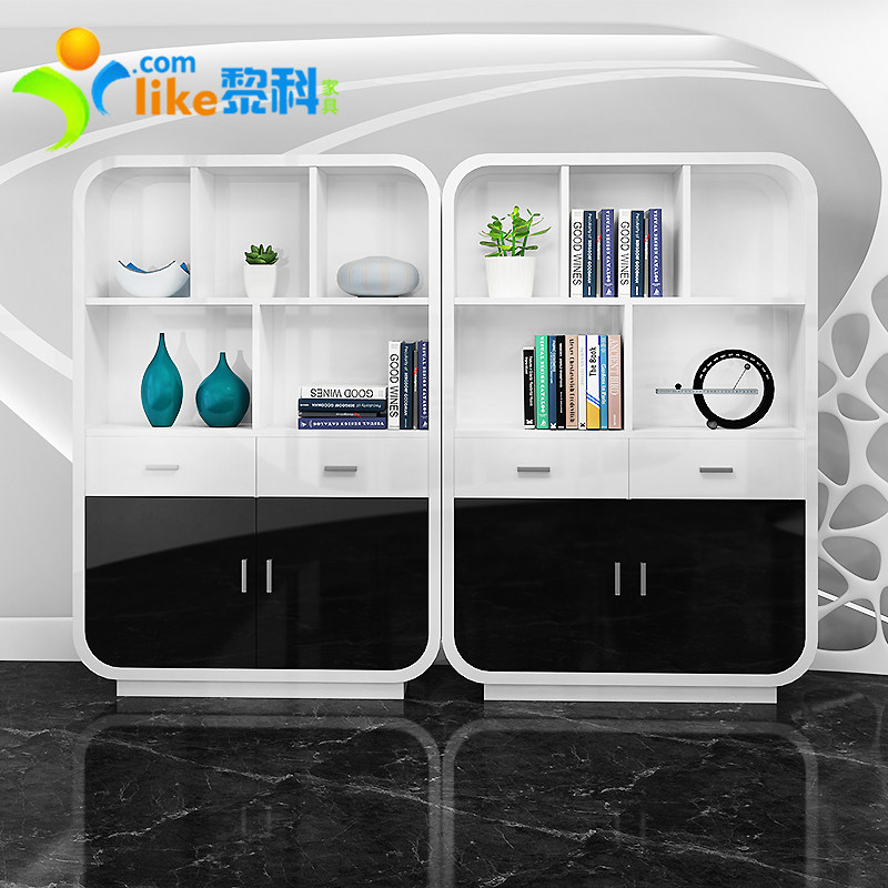 Office furniture Baking Varnish Cabinet Bookcase Portfolio Storage Information Archives Cabinet Boss Room Background Filing Cabinet With Lock