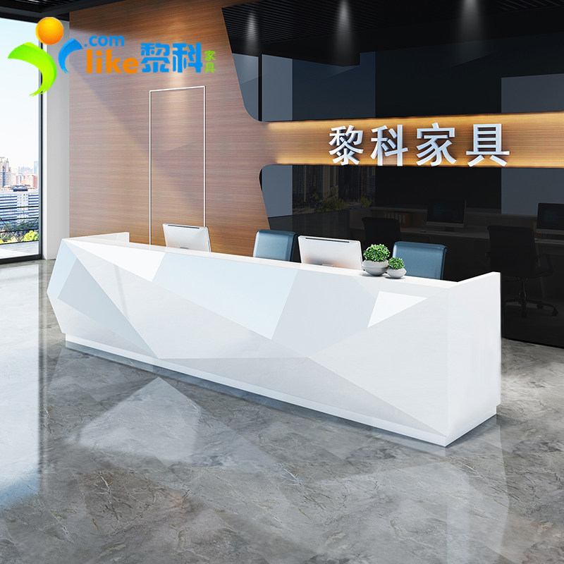 Cashier's counter Baking Lacquer Front Desk Reception Desk Bar, the modern beauty salon, the front desk counter desk at the table consultation desk