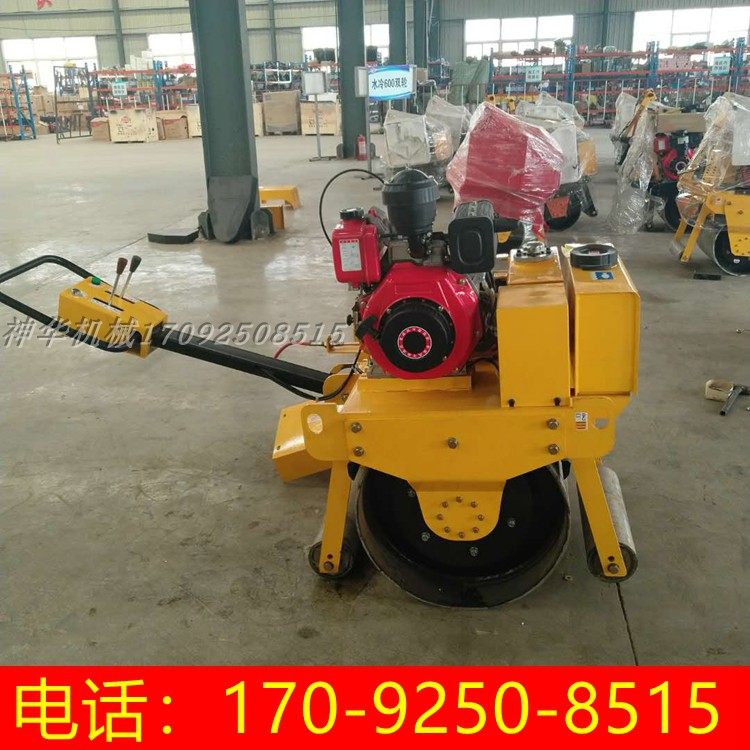 Small diesel road roller Walk-behind gasoline road roller Ride-on compactor Single-wheel double-wheel road roller