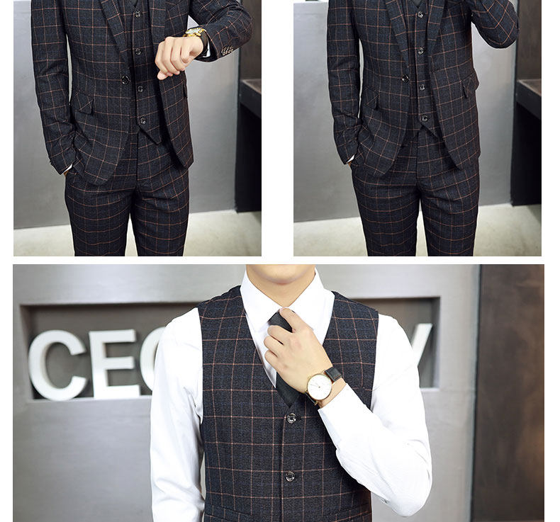 Costume homme en coton pour automne - Ref 1578596 Image 14