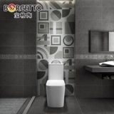 Бонге керамический кирпичный туалетный фоновый фон стена ванная комната ванная кирпич кирпич северный европейский анти -скользи на заказ водяной нож плитка пола на пол