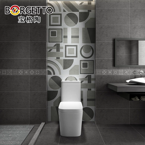 Бонге керамический кирпичный туалетный фоновый фон стена ванная комната ванная кирпич кирпич северный европейский анти -скользи на заказ водяной нож плитка пола на пол