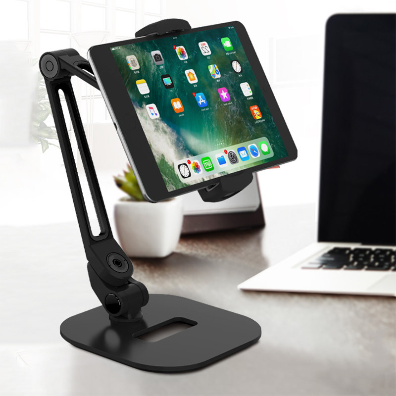 Tablet phone rack computer desktop lazy person can lift live support ipad headboard for general purpose shelf