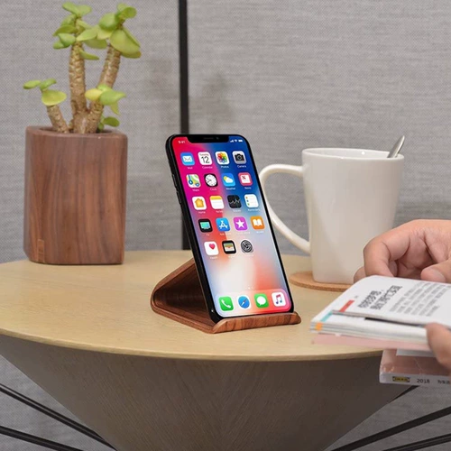 Держатель для мобильного телефона, настольный деревянный простой кронштейн, деревянный кронштейн, кронштейн, ленивая прикроватная полка для просмотра телевизора, универсальный тип
