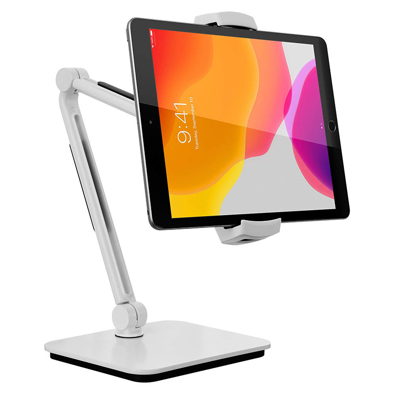 Uzan mobile phone flat bracket Desktop lifting folding and folding shooting Home ipad lazy people supporting metal seat web coursework