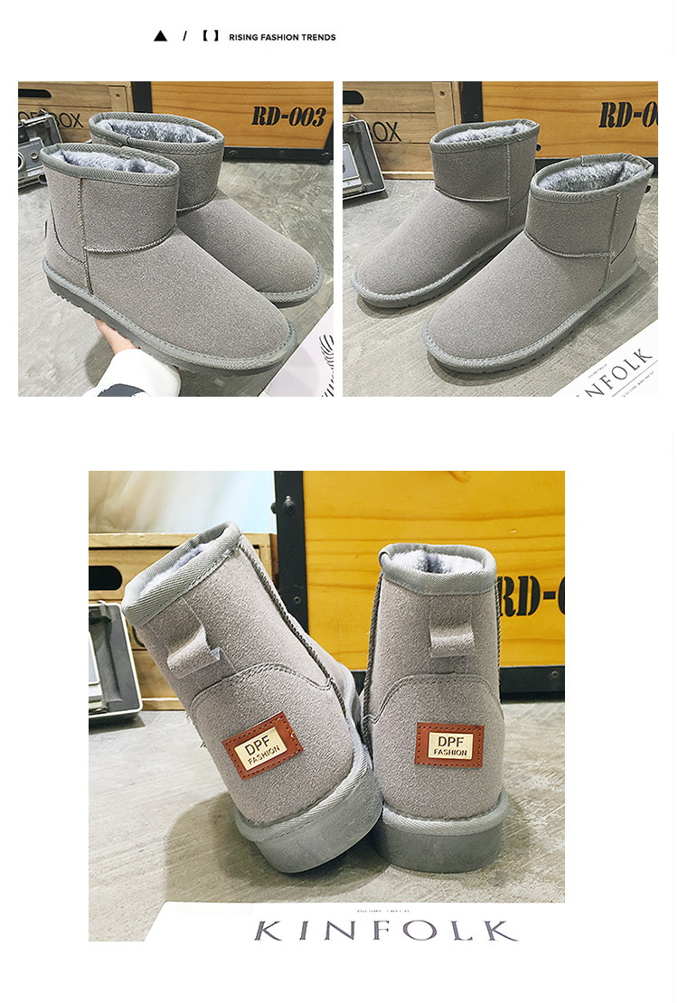 Giày tuyết mùa đông cho nam Giày cao cổ ấm áp giày nam lacoste