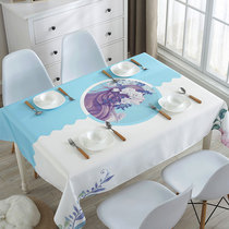 Creative printed waterproof table cloth tea table cloth table cloth art cotton linen small clear new rectangular modern minimalist table cloth