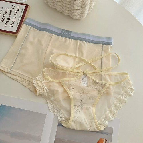 Нижнее белье для влюбленных, сексуальные штаны, трусы