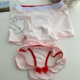 Hello Kitty, нижнее белье для влюбленных, сексуальные мультяшные милые хлопковые штаны