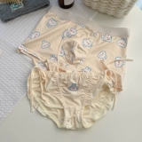 Милый кролик, нижнее белье для влюбленных, штаны, хлопковые трусы, средняя посадка