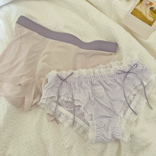 Нижнее белье для влюбленных, сексуальные хлопковые антибактериальные штаны