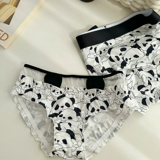 Мультяшное милое нижнее белье для влюбленных, сексуальные хлопковые штаны