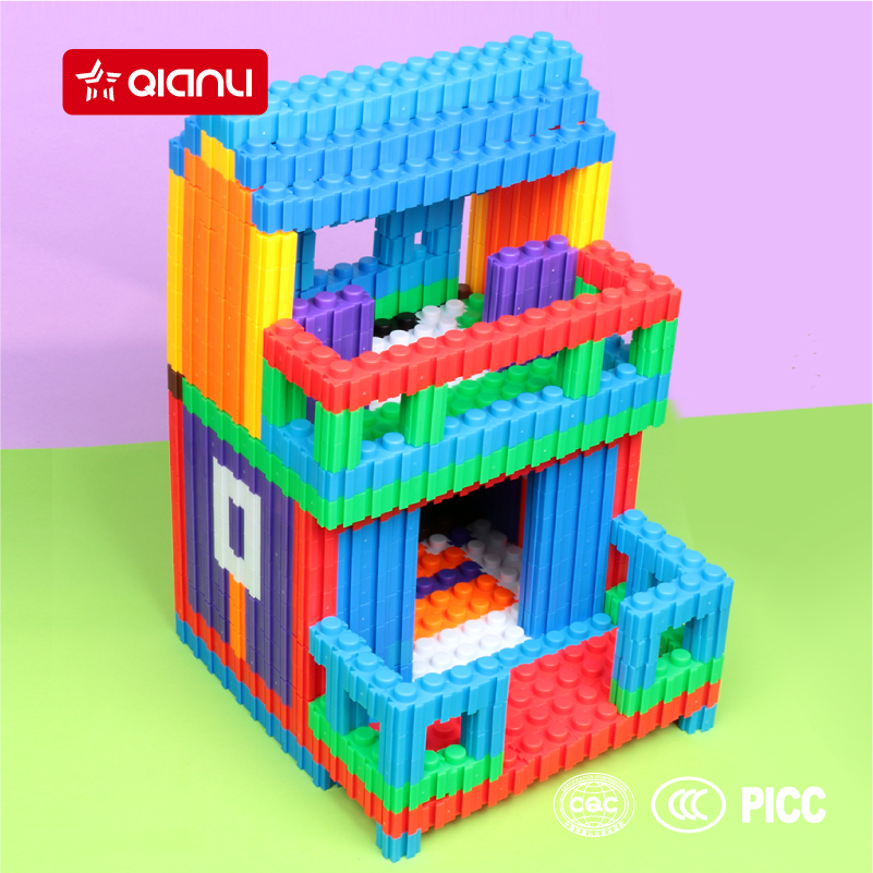 Potential Cubism Versatile Building Blocks Compatible Small Block Toddler Parquet Building Blocks Children Puzzle small grain parquet Toys