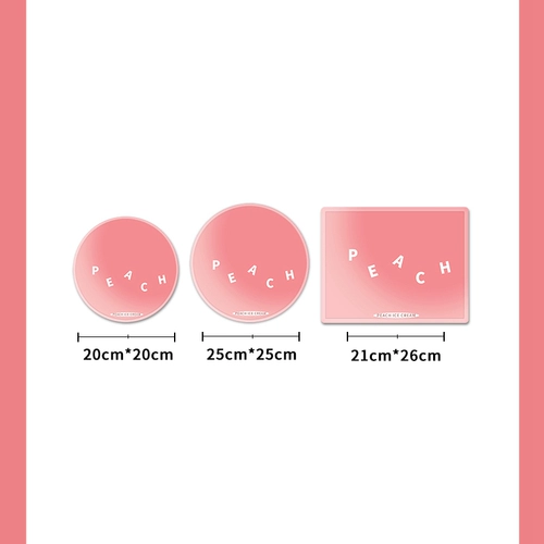 Маленькая круглая мышка, водонепроницаемая игровая клавиатура, настольный коврик, увеличенная толщина