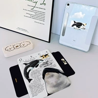 [Y складывание √ Разборка с разделенной поверхностью крышка √ без слота для ручки] Морской убийственный кит