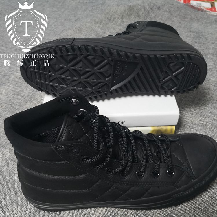 Converse 匡威 高 Allstar da đen nguyên chất mùa thu và giày thể thao mùa đông 153669c mua giày thể thao