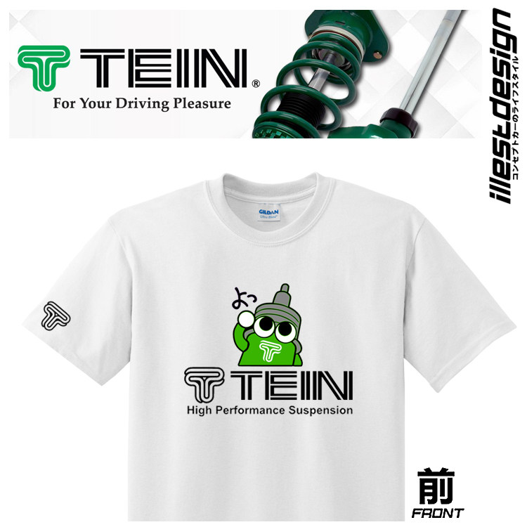 20 car racing retrofit pure cotton T-shirt TEIN FT86 FD2 FD2 FK8 GK5 CL7 GTR35 GTR35 WRX