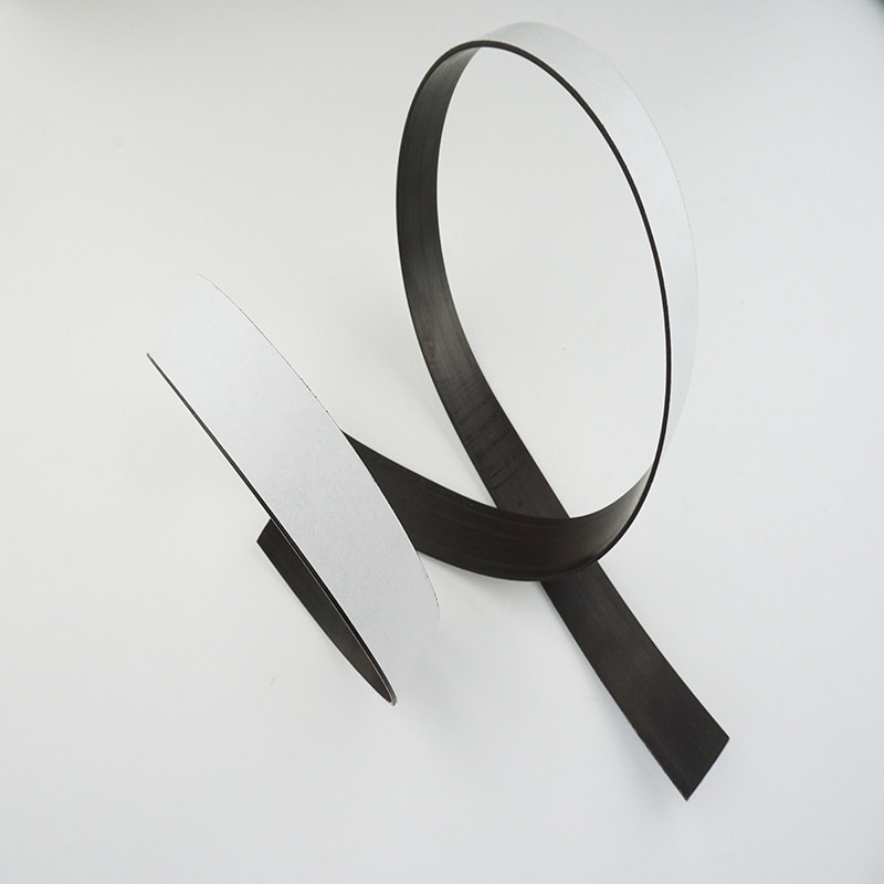 Teaching office with adhesive soft magnet strip advertising to suction magnet 15mm*1m black and white board rubber strong magnet strip paste