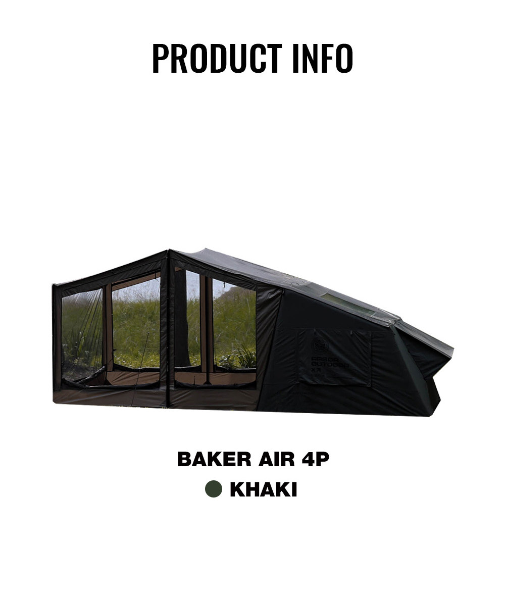 Arbor owl inflatable tent baker air 4p from korea: military style