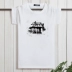 Mùa hè ngắn tay cotton mới cộng với phân bón XL nam hot hoa thủy triều Áo thun rộng 7XL cotton nửa tay áo phông nam tay ngắn có cổ Áo phông ngắn