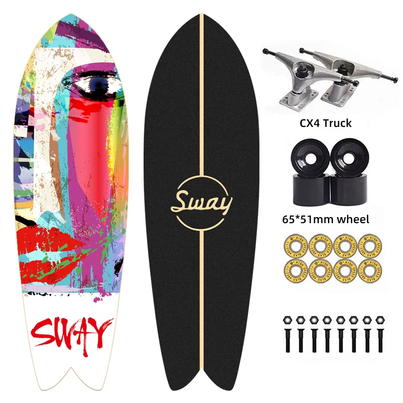 Children's skateboard for beginners, ski professional practice