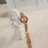 Модные трендовые классические универсальные часы, простой и элегантный дизайн, в корейском стиле