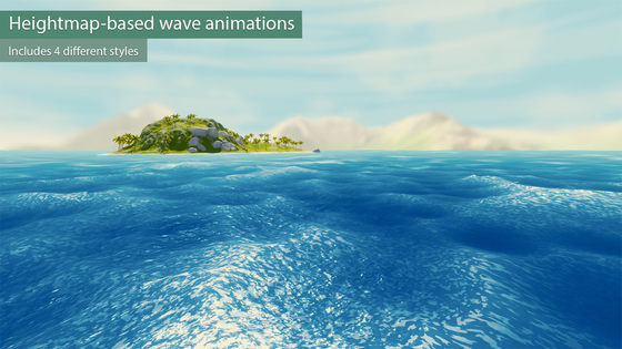 Unity Cartoon Water Surface Shader Stylized Water Shader2.1.5 Mobile Version