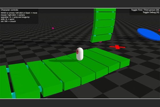 Unity Third-Person Character Controller Physics Character Controller 6.0.0