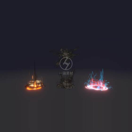 Unity Cartoon Magic Skill Special Effects Stylized Element Splash Package Vol11.3