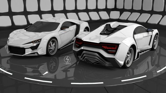 Unity Detachable Sports Car Model with Interior Assembly and Disassembly for Display and Exhibition Cars 4 -Sport 1