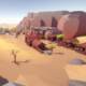 Unity Cartoon Q-Version Polygonal Desert Environment Game Scene Model Lowpoly Desert Pack